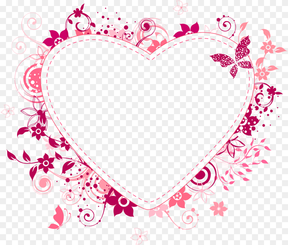 Printable Heart Designs Tunkie, Pattern, Art, Graphics, Floral Design Free Png Download