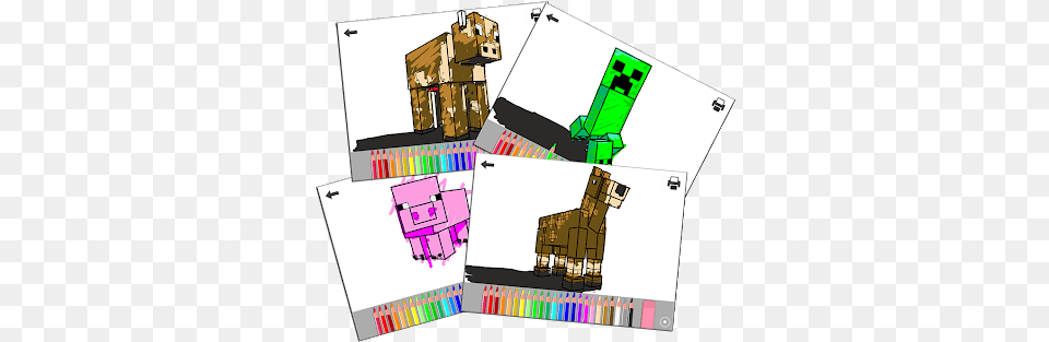Printable Minecraft Coloring App For Kids Coloring Book Png Image