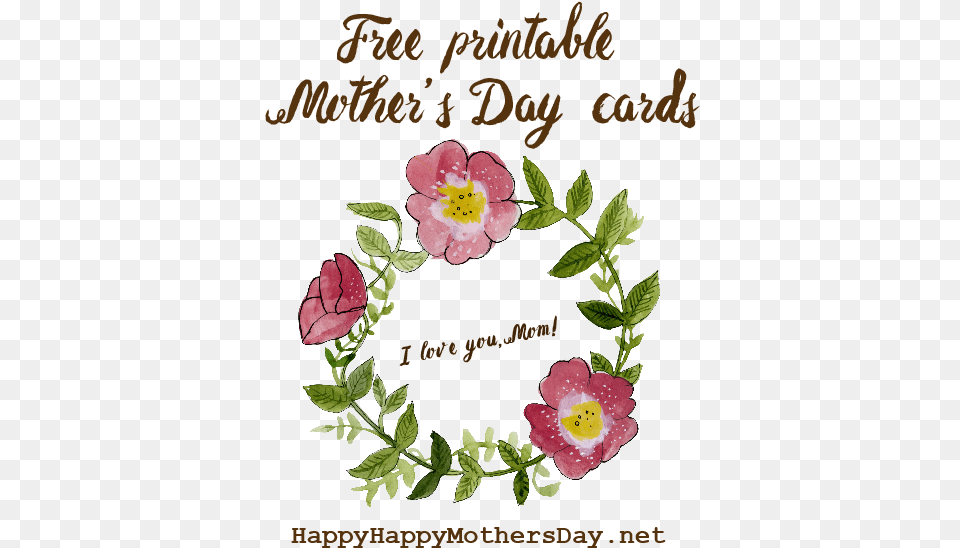 Printable Mothers Day Card Mothers Day Message Card Printable, Envelope, Mail, Greeting Card, Plant Png