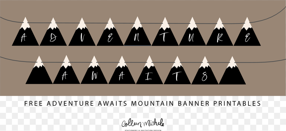 Printable Mountain Banner, Triangle, Weapon Free Transparent Png