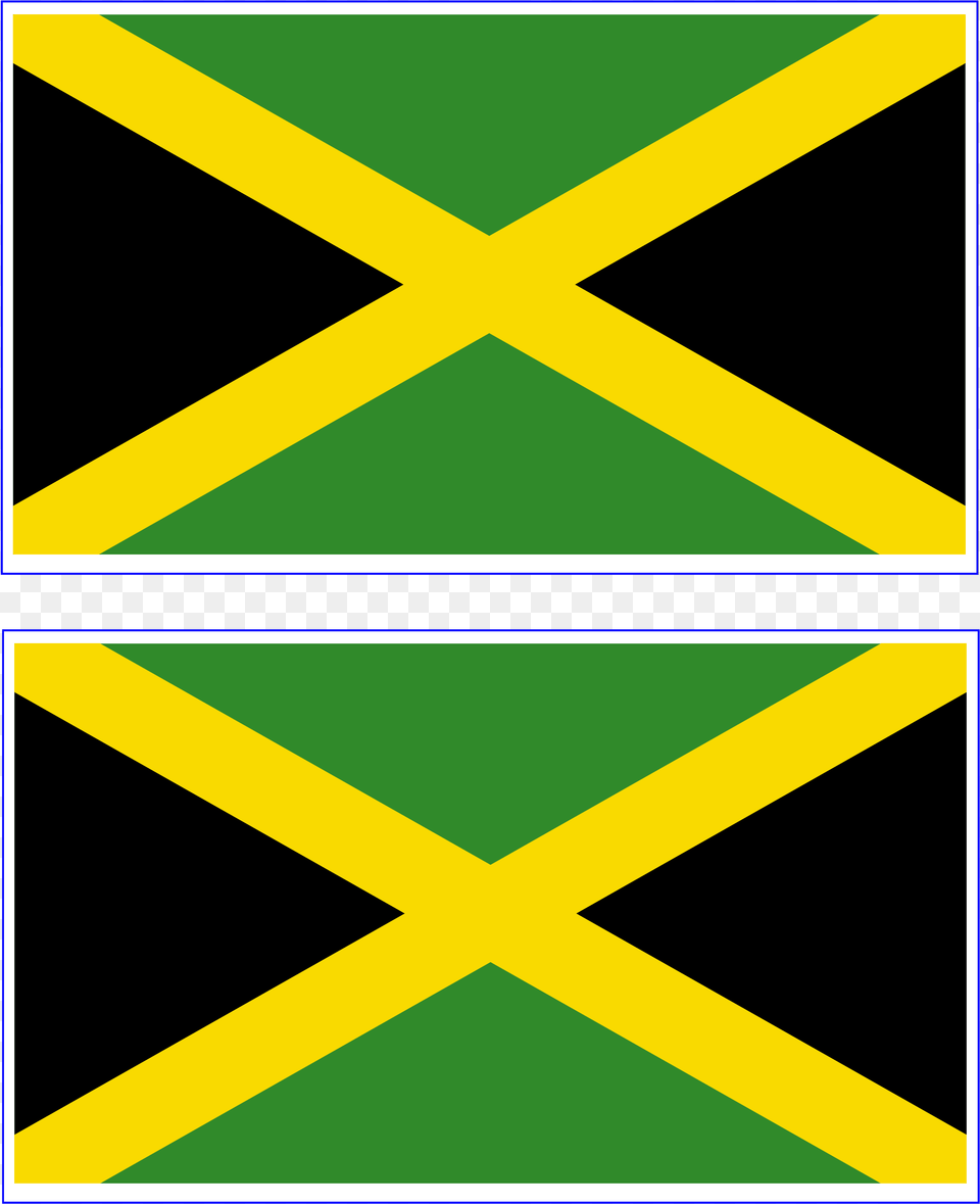 Printable Picture Of Jamaican Flag Free Transparent Png