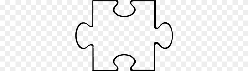 Printable Puzzle Piece Template Adoption Party, Gray Png Image