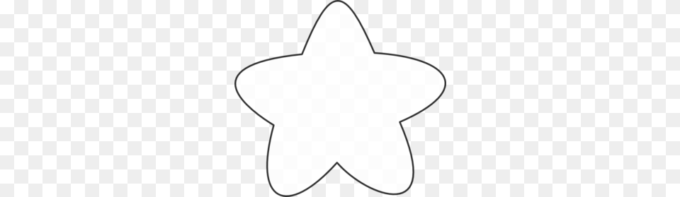 Printable Rounded Star Template, Star Symbol, Symbol Free Png Download