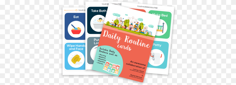 Printable Routine Picture Cards Routine Cards, Advertisement, Poster, Business Card, Paper Free Png Download