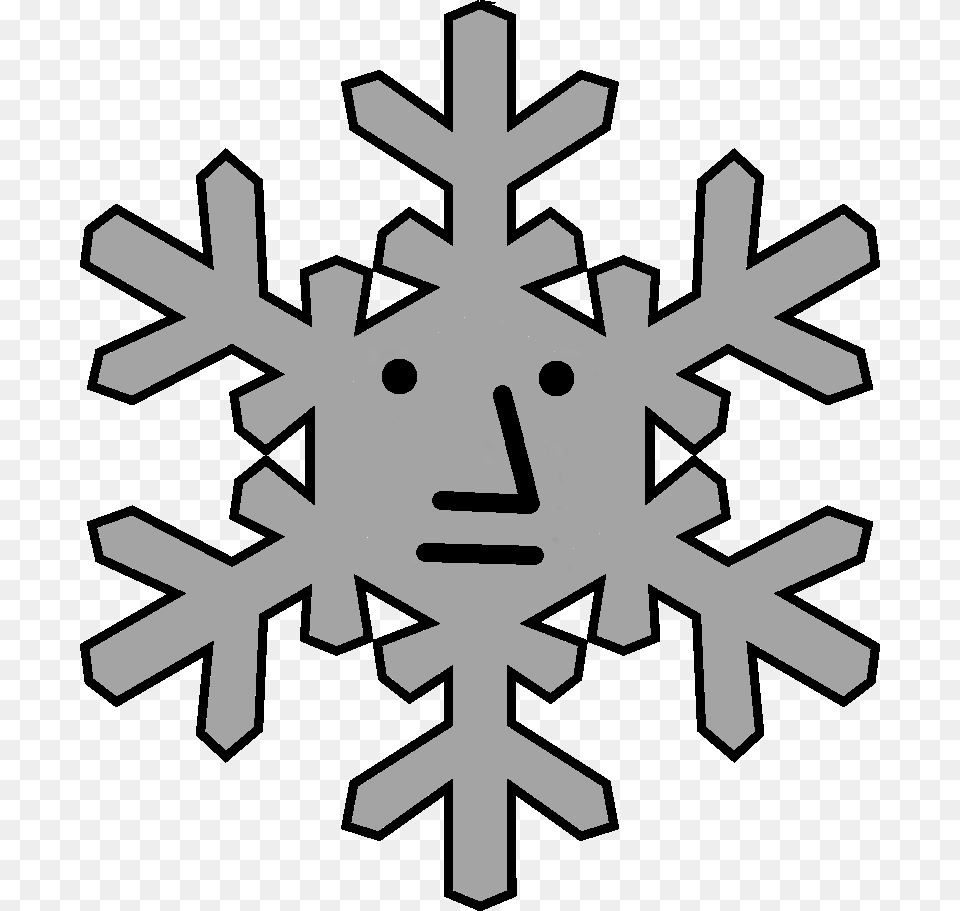Printable Snowflake Patterns Simple Snowflake Getdrawings, Nature, Outdoors, Snow Png Image