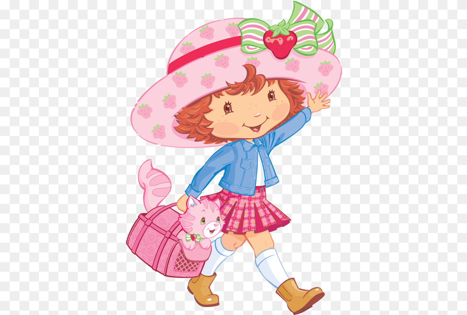 Printable Strawberry Shortcake Invitation Template, Hat, Clothing, Book, Comics Free Png Download
