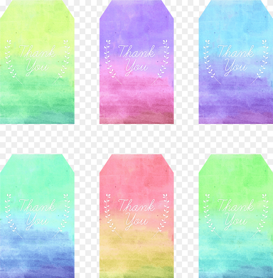 Printable Watercolor Gift Tag Free Png