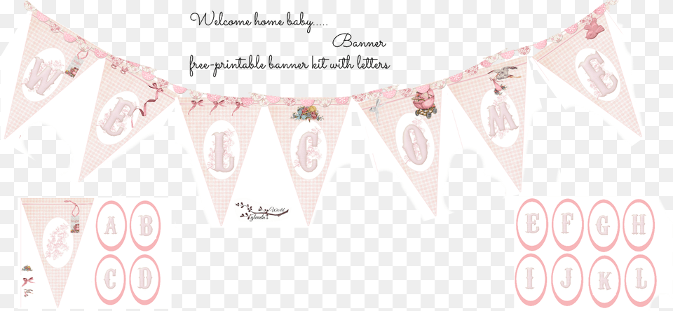 Printable Welcome Baby Girl, Clothing, Lingerie, Panties, Thong Png Image