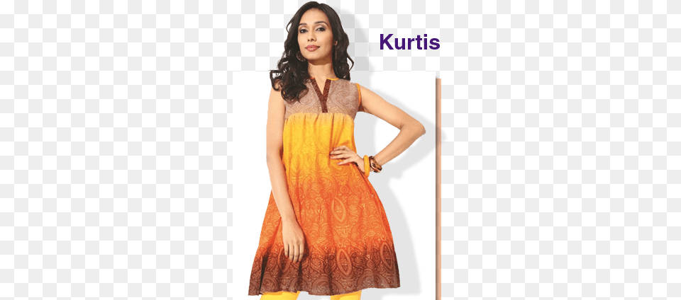 Printed Cotton Kurtis Kurti Top, Blouse, Clothing, Dress, Adult Png