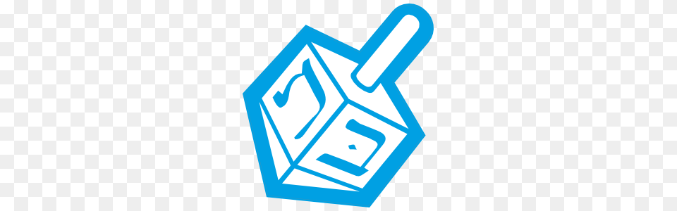 Printed Dreidel Sticker Free Png Download