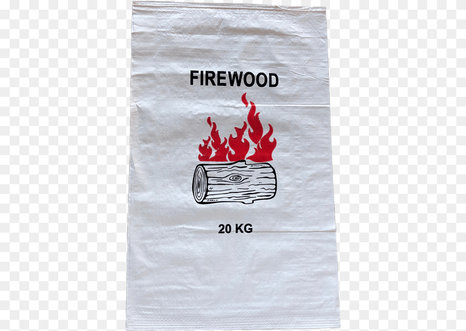 Printed Firewood Bag 56 X 91 Cm Paper Free Transparent Png