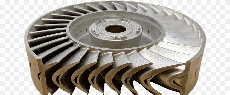 Printed Stainless Steel Blisk, Coil, Spoke, Spiral, Rotor Free Png