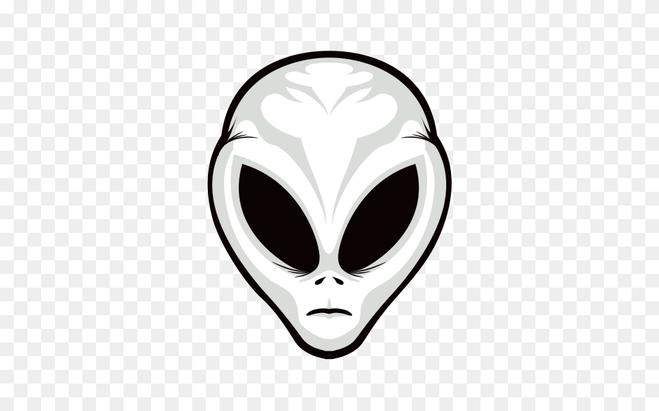 Printed Vinyl Alien Head Stickers Factory, Mask, Person, Face Png