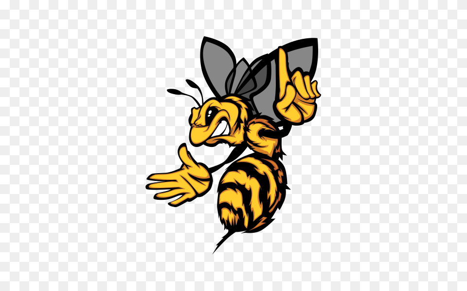 Printed Vinyl Bee Hornet Wasp Vespa Stickers Factory, Animal, Insect, Invertebrate, Baby Png Image