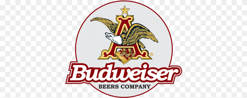 Printed Vinyl Beer Logo Budweiser Stickers Factory Happy Face, Badge, Emblem, Symbol, Animal Free Transparent Png