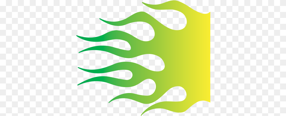Printed Vinyl Fire Flame Yellow Green Green And Yellow Flames, Light, Accessories, Leaf, Plant Free Transparent Png
