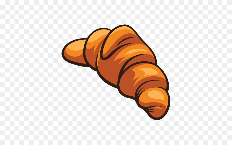 Printed Vinyl French Croissant Breakfast Stickers Factory, Food, Dynamite, Weapon Png