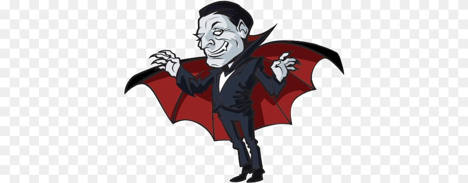 Printed Vinyl Happy Halloween Dracula Vampire Stickers Factory Drcula, Adult, Male, Man, Person Free Png