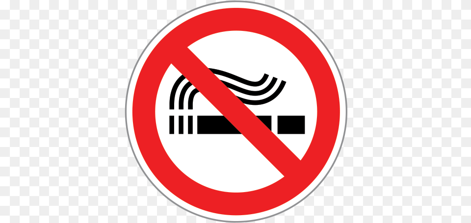 Printed Vinyl No Smoking Sign Don T Be A Wimp, Symbol, Road Sign, Disk Free Png Download
