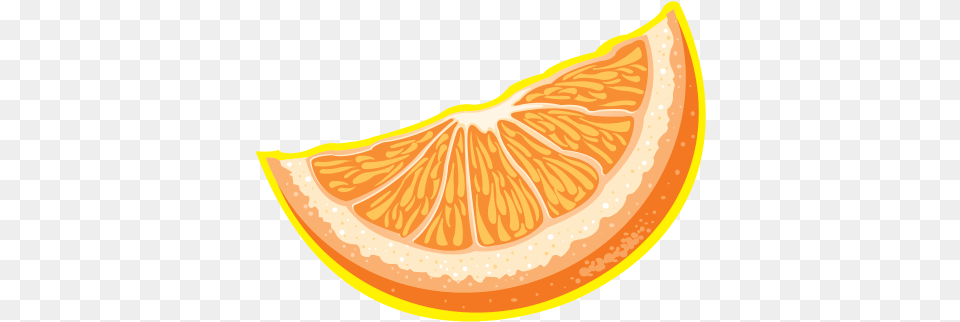 Printed Vinyl Orange Slice Slice Orange, Citrus Fruit, Food, Fruit, Grapefruit Png Image