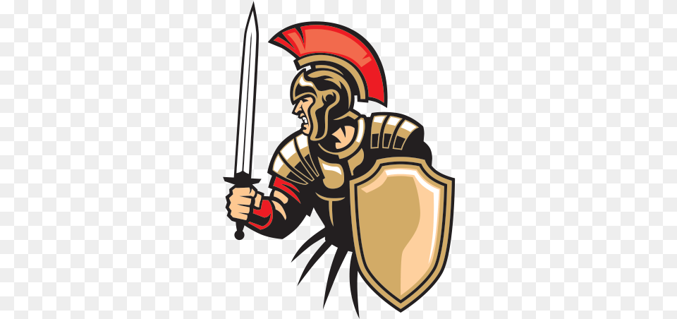 Printed Vinyl Roman Soldier Warrior With Sword And Roman Soldier Icon, Weapon, Baby, Person, Armor Free Transparent Png