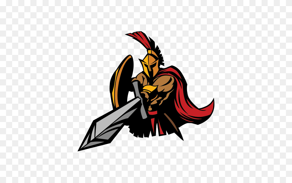 Printed Vinyl Spartan Roman Warrior Stickers Factory, Adult, Weapon, Sword, Person Free Transparent Png