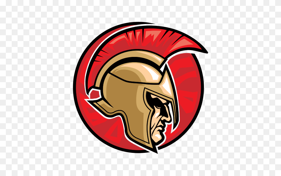 Printed Vinyl Spartan Roman Warrior With Helmet Stickers Factory, Face, Head, Person, Crash Helmet Png Image