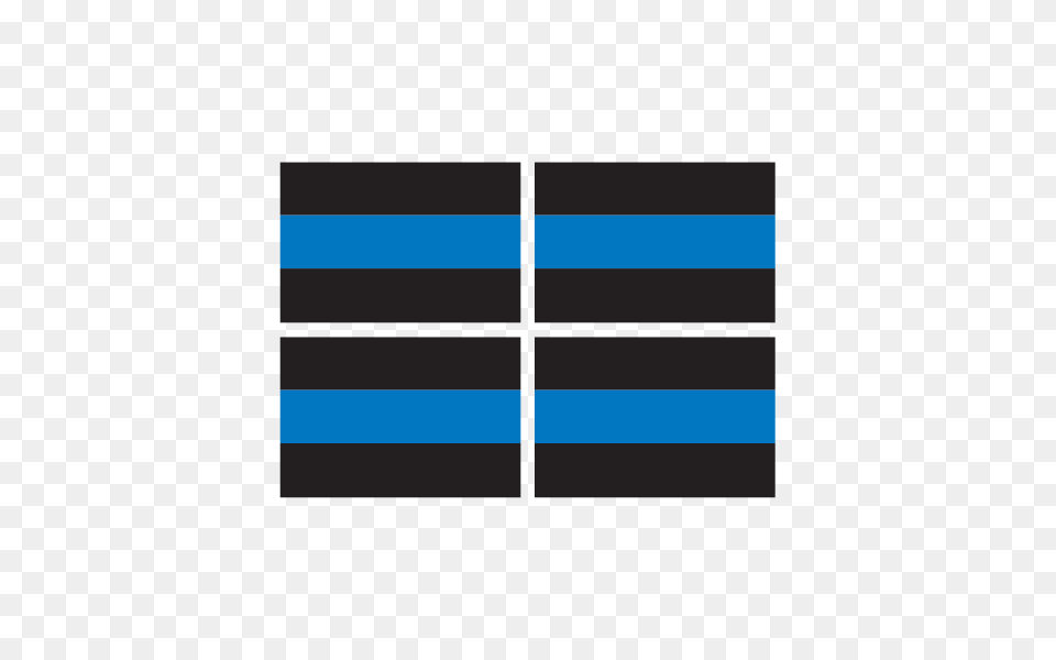Printed Vinyl Thin Blue Line Decal, Electronics, Hardware Free Png Download