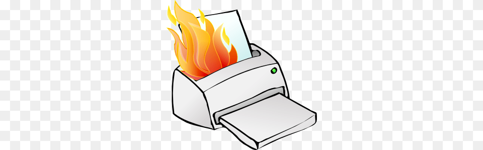 Printer Burning Clip Art, Computer Hardware, Electronics, Hardware, Machine Png