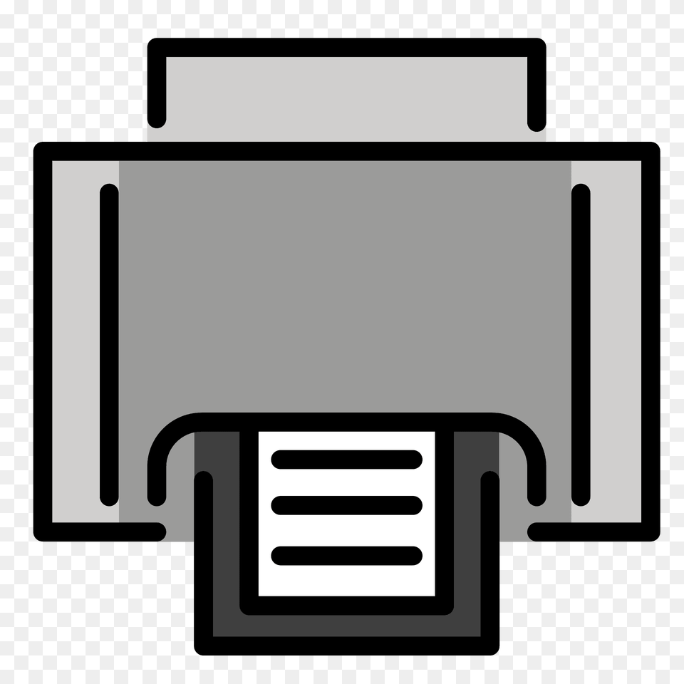 Printer Emoji Clipart, Computer Hardware, Electronics, Hardware Free Png
