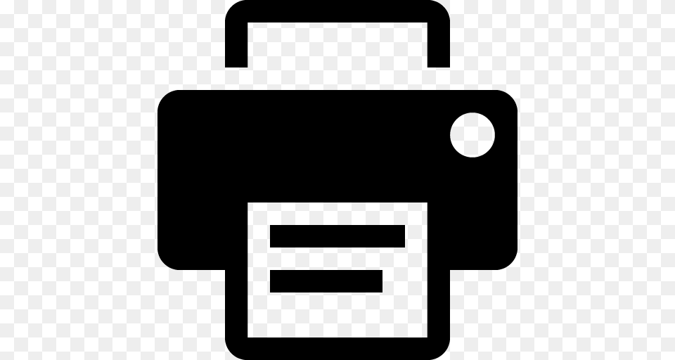 Printer Icon, Computer Hardware, Electronics, Hardware, Machine Free Png