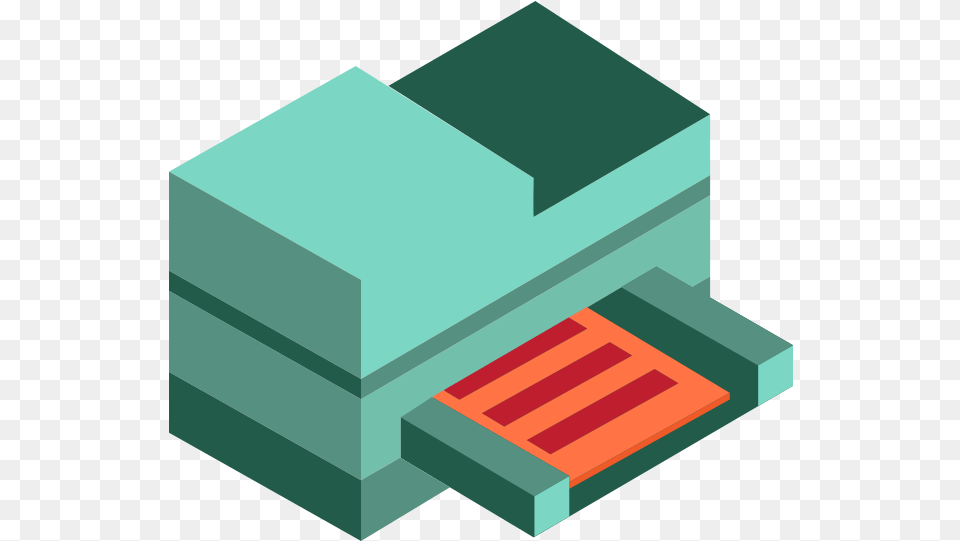 Printer Icon Isometric Png