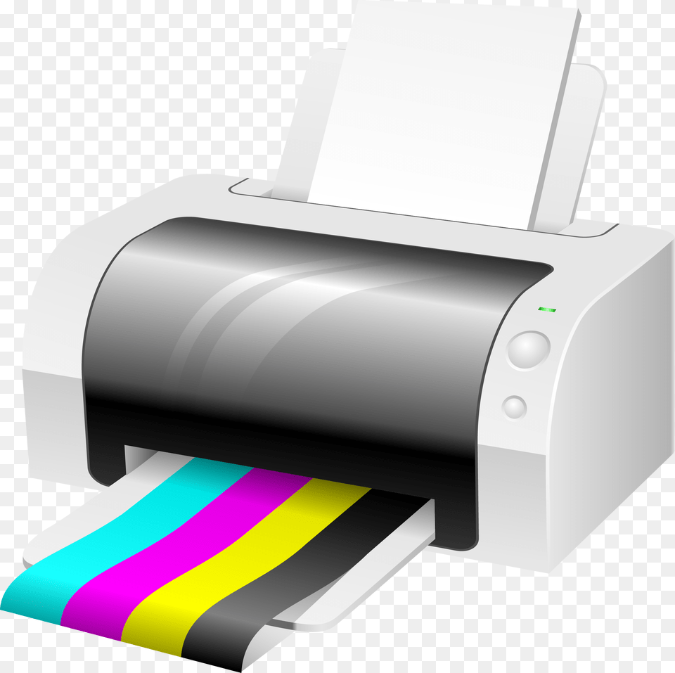 Printer Paper Cmyk Color Model Clip Art Printer Clipart, Computer Hardware, Electronics, Hardware, Machine Free Png Download