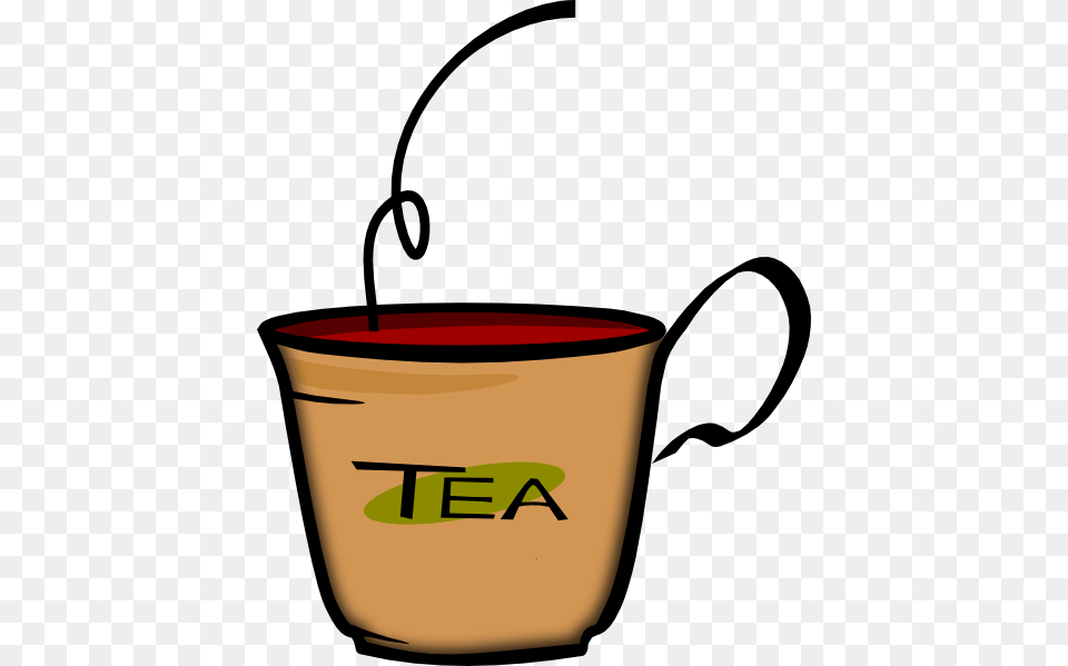 Printerkiller Cup Of Tea Clip Art Vector, Bucket, Dynamite, Weapon Free Png Download