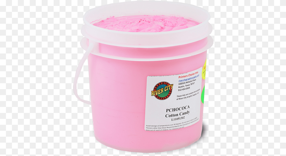 Printers Choice Cotton Candy Non Phthalate High Opacity Cotton Candy Bucket, Bottle, Shaker Png Image