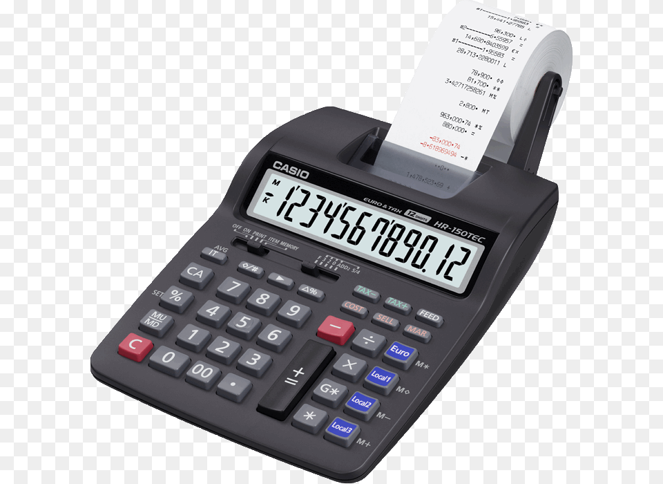 Printing Calculators Calculators Products Casio, Electronics, Calculator Png Image