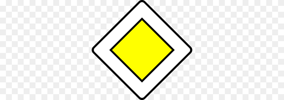 Priority Road Sign, Symbol, Blackboard Free Png