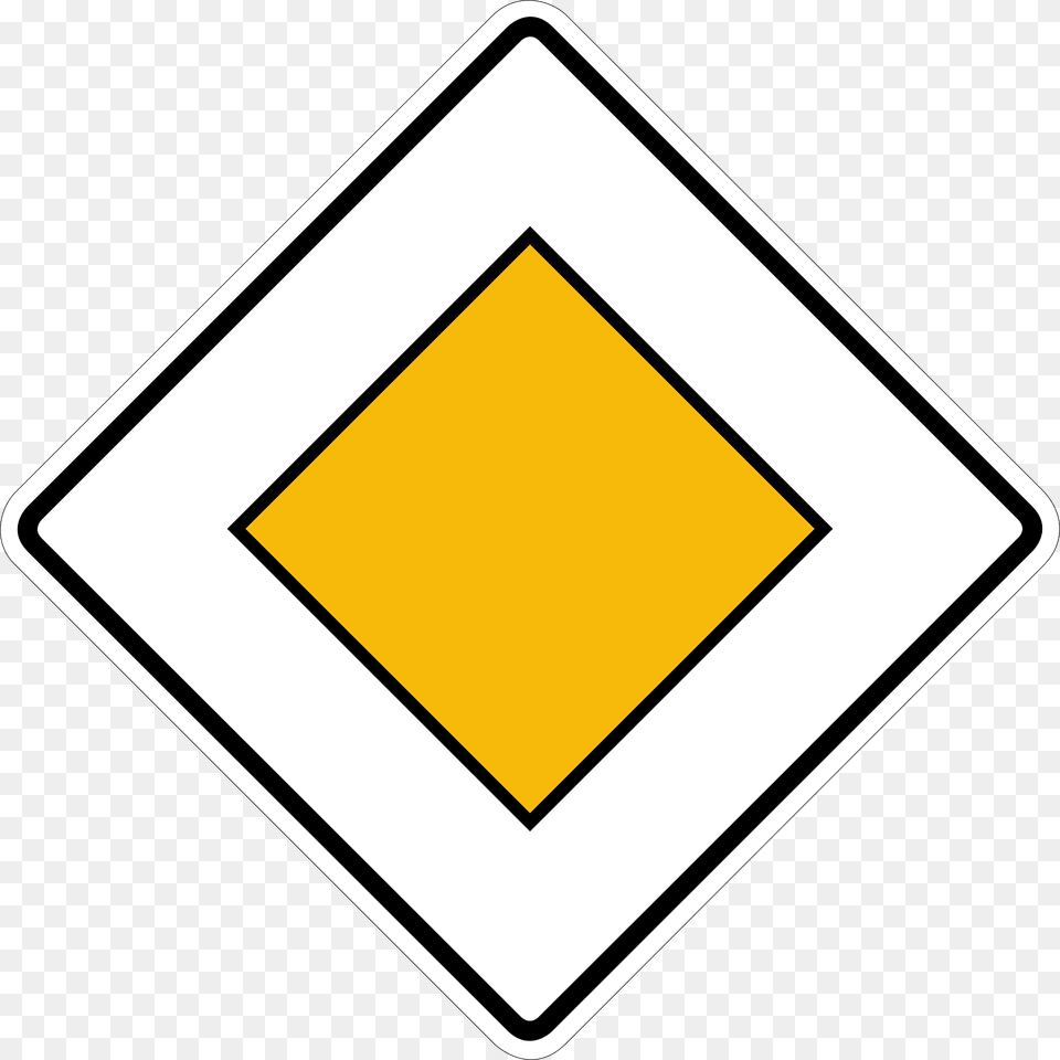 Priority Road Clipart, Sign, Symbol, Road Sign Png Image