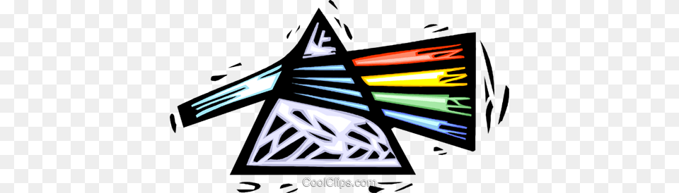 Prism Royalty Vector Clip Art Illustration, Graphics, Arrow, Weapon Png Image