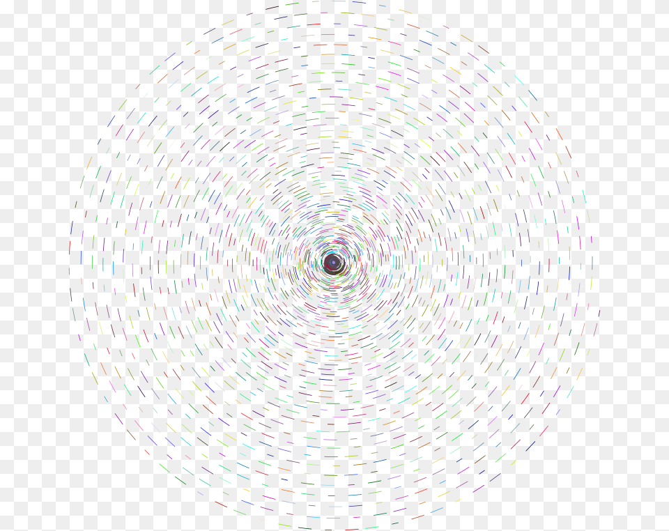 Prismatic Circular Dashed Spiral Circle, Pattern, Coil, Sphere, Nature Free Png Download