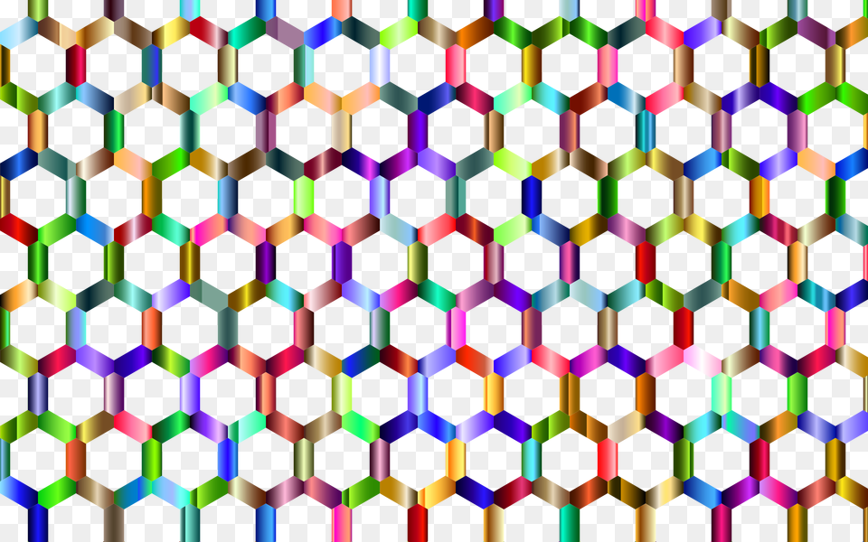 Prismatic Hexagonal Geometric Pattern No Background Icons, Food, Honey, Texture Free Png Download