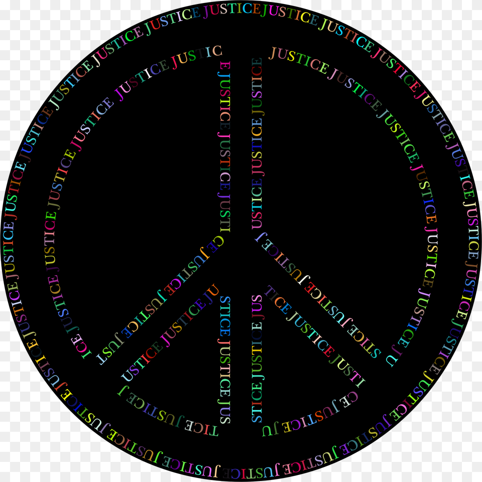 Prismatic Justice Peace Symbol Icons Free Png Download