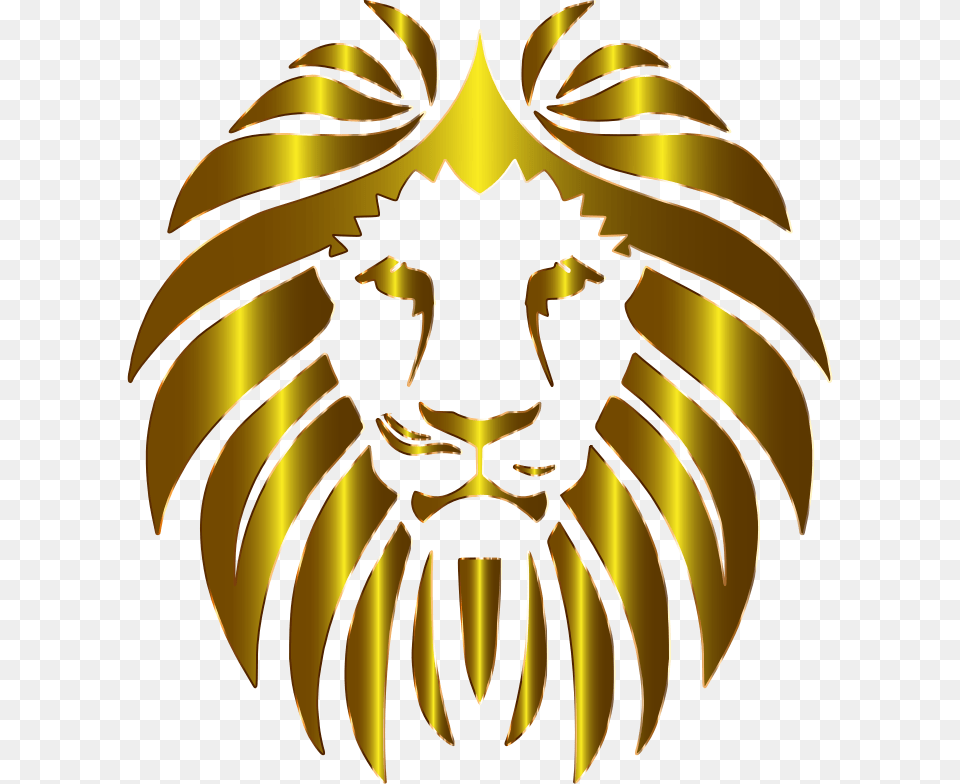 Prismatic Lion 10 No Background Lion Face Vector, Emblem, Symbol, Logo, Chandelier Free Png Download
