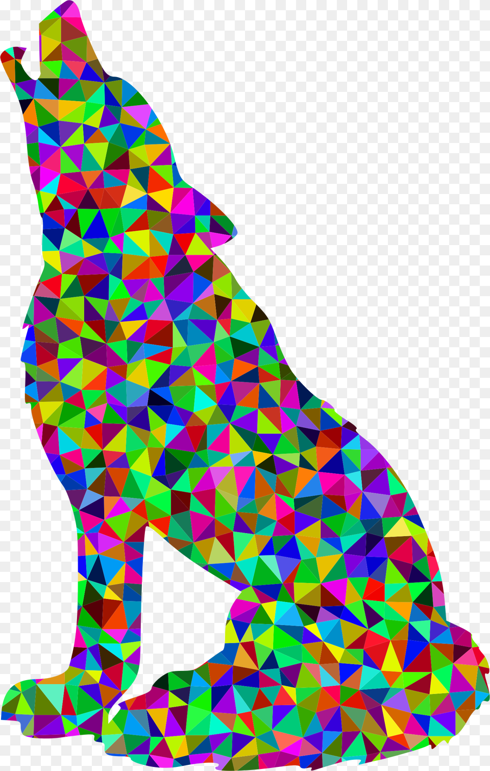 Prismatic Low Poly Big Image Prismatic Wolf, Art, Baby, Person Free Transparent Png
