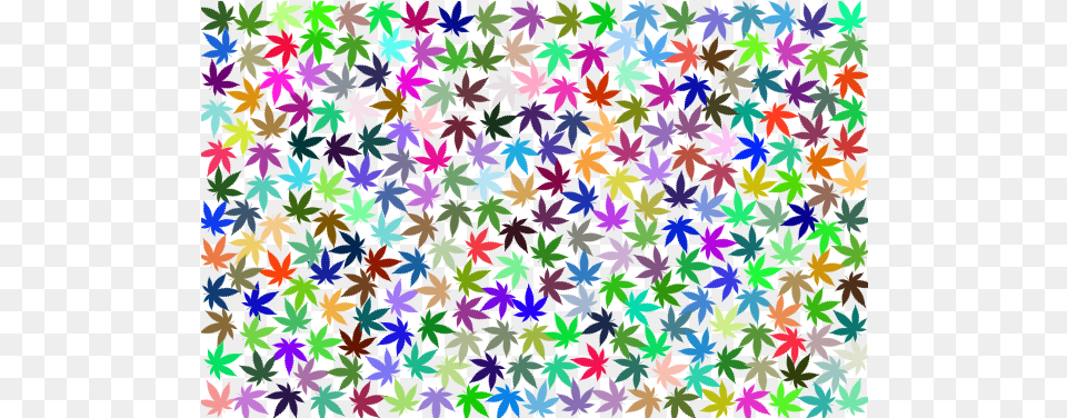 Prismatic Marijuana Background, Pattern, Paper, Plant Free Png