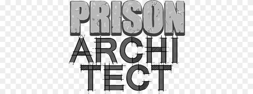 Prison Architect Logo, Text, Publication, Symbol, Number Free Png Download