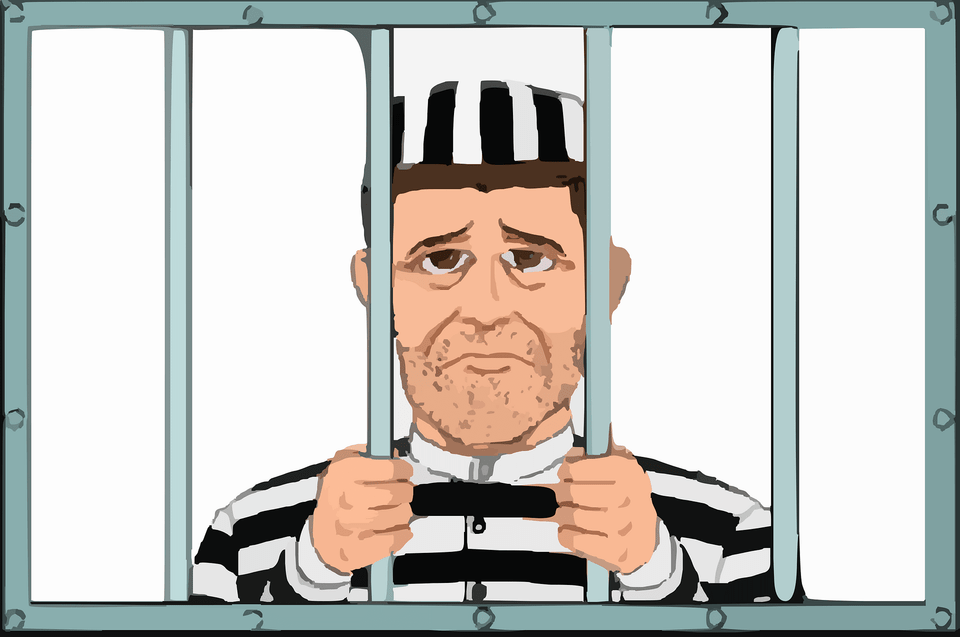 Prisoner Clipart, Prison, Adult, Male, Man Free Transparent Png