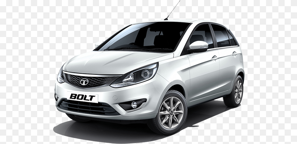 Pristine White Tata Bolt Car Price, Sedan, Suv, Transportation, Vehicle Png Image