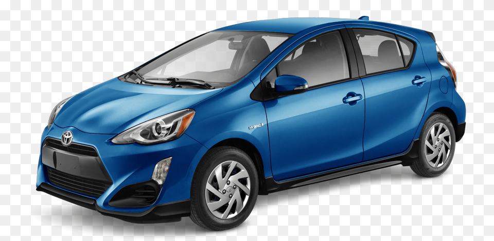 Prius C 2017 Black, Car, Transportation, Vehicle, Sedan Free Png