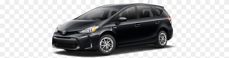 Prius V Toyota Yaris Black India, Car, Vehicle, Transportation, Sedan Free Transparent Png